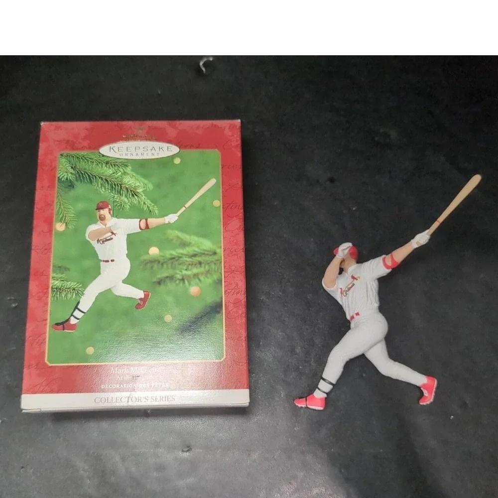 Mark‎ McGwire Hallmark Ornament, At the Ballpark Series #3, Baseball Keepsake
